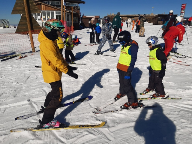  apprendre à skier dans la Sierra Nevada