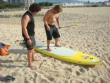 Clase de Stand Up Paddle en Premià de Mar 90 min