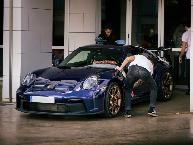 Conduce un Porsche GT3