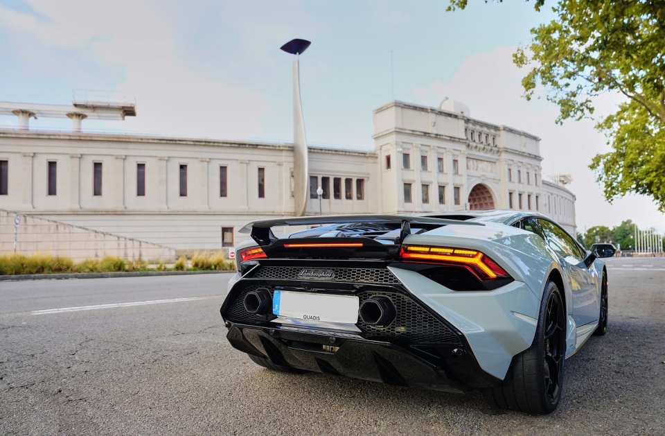  Lambo Huracán in Barcelona 