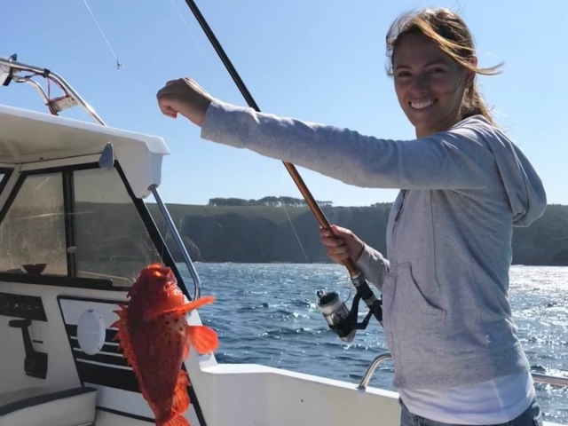  Enjoy fishing on the coast of Valdés