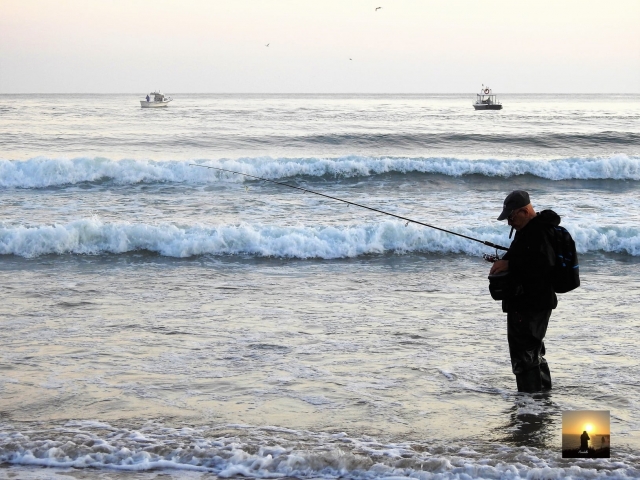 Pesca desde la costa