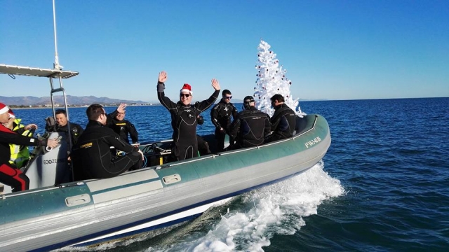  Weihnachtsboot Fahrt durch Canet 