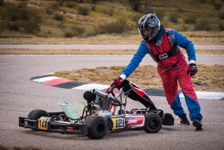 Karting round in La Rioja 8 minutes + soft drink