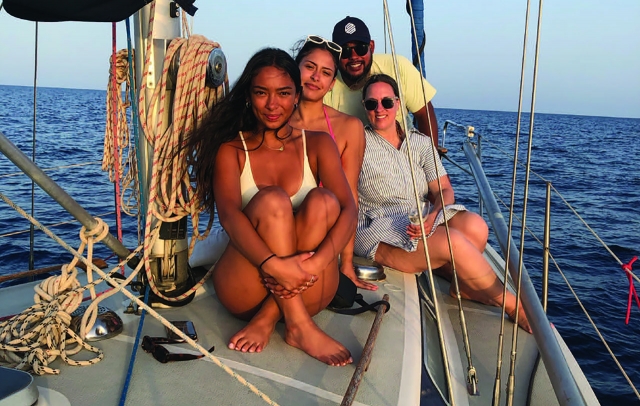  Barcelone sur un voilier 