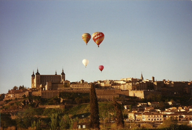 Toledo desde el aire