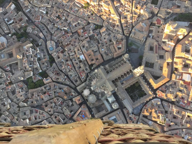 Toledo visto desde el globo