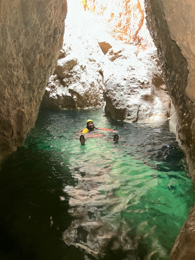  Genießen Sie die Becken der Schlucht