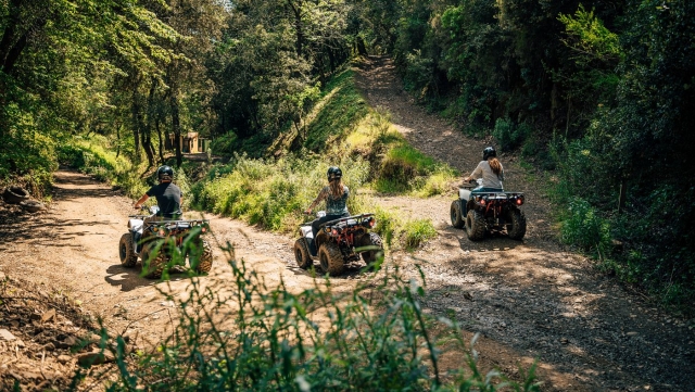  Itinéraire en quad à travers le Montnegre 