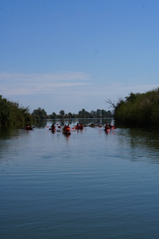 Kayak route through Illa de Gràcia children 2h
