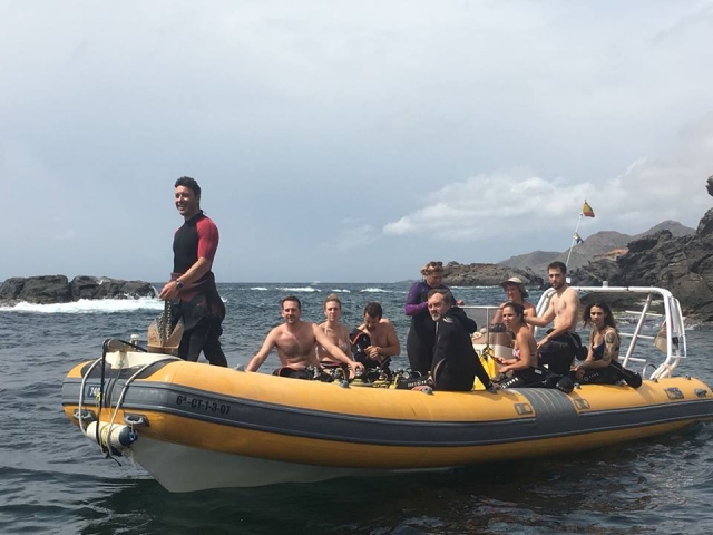 Bautismo de buceo en Murcia