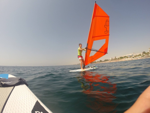 Versuchen Sie Windsurfen 