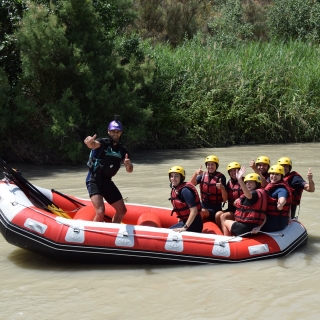 Rafting familial sur la rivière Genil, 2h30