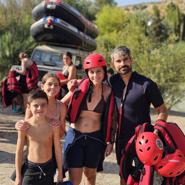 Familien-Rafting 
