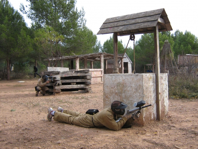  Tous types de scénarios de paintball 