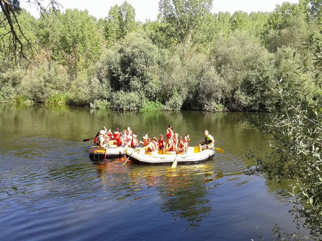  Rafting-Floß in den Tormes 