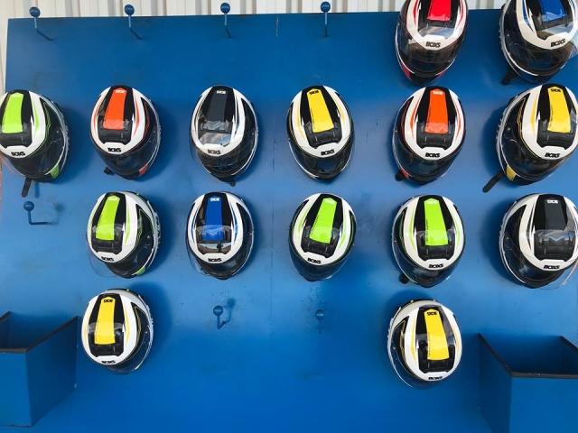 Karting helmets in Zuera 