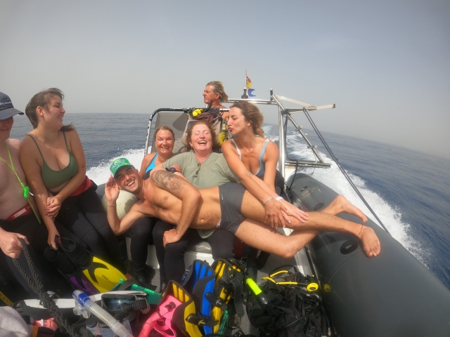 Inmersiones desde barco