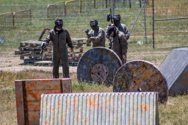 Partida gotcha 200 bolas + asado Martinamor