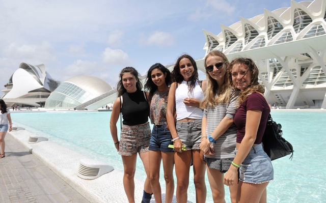 Campamento en Valencia