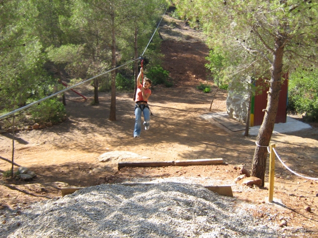  Zip line session 