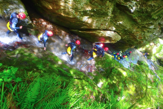 Descendiendo el barranco