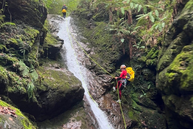 Descendiendo por el cauce del rio