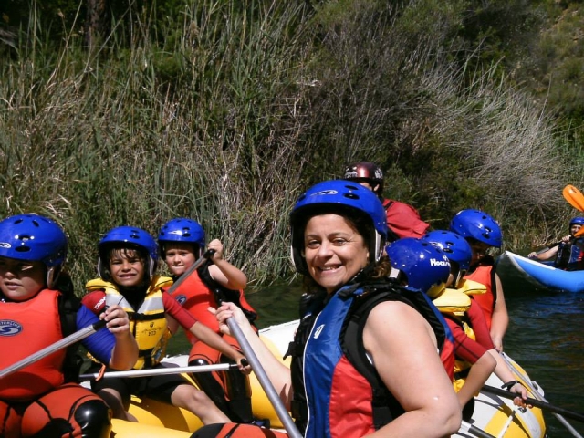  Rafting per bambini a Cabriel 