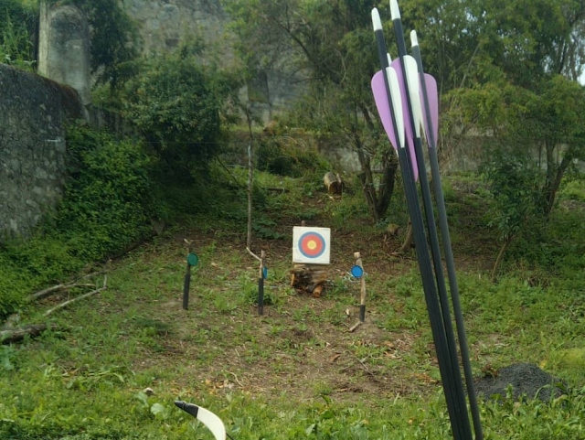 Sesión de tiro con arco en Ledesma 1h30min, niños