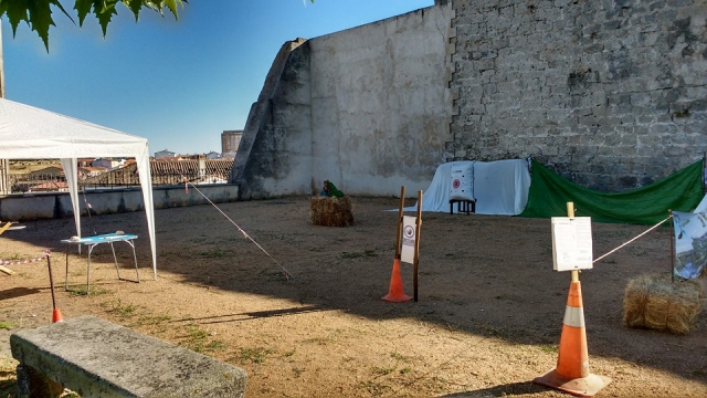 Sesión de tiro con arco