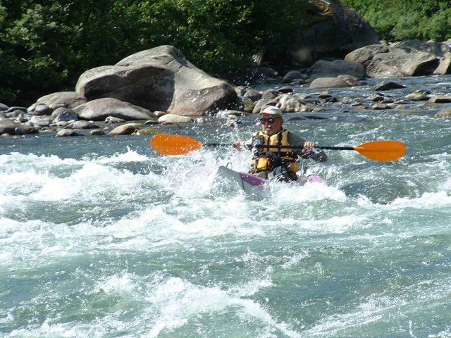  Rafting in kayak sul fiume Guadazaon 