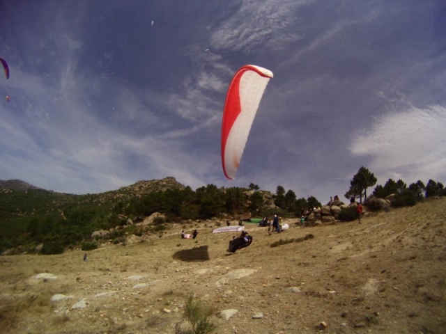  Vol en parapente de montagne 
