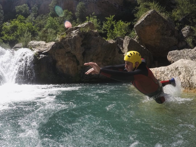  Hoz Somera ravine waterfall