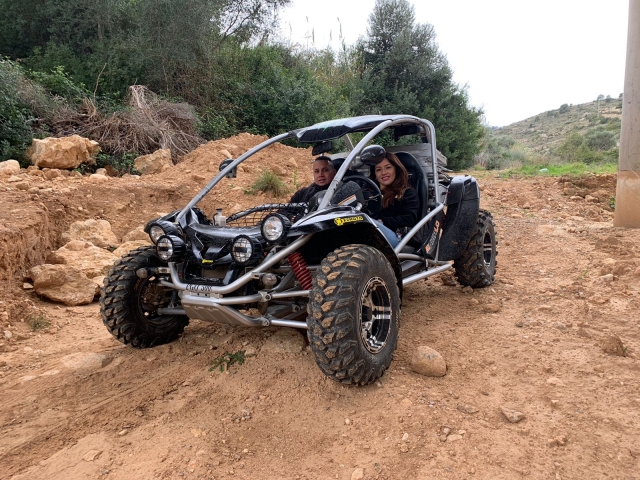 Buggy-Fahrt durch Alcocéber 