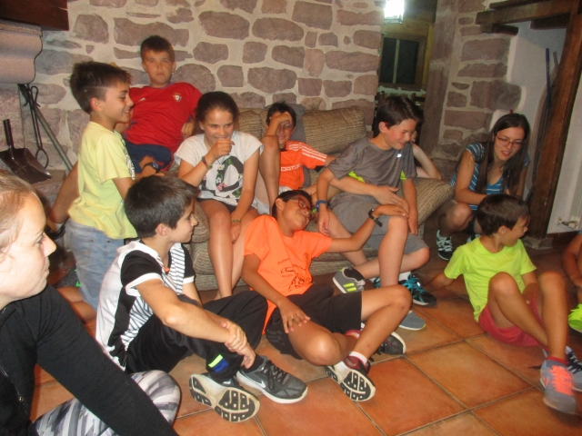 Actividades en campamento de Elizondo