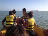 Alquiler de barco a motor en Sancti Petri 30 min