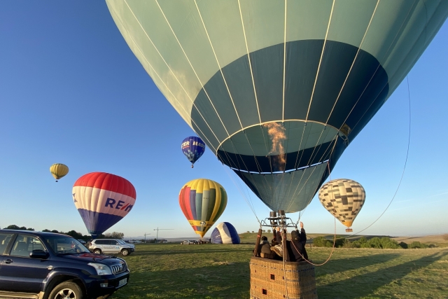 Vuelo en globo en Segovia
