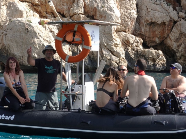 Buceo desde embarcación