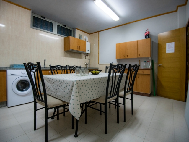 Cocina de la surf house