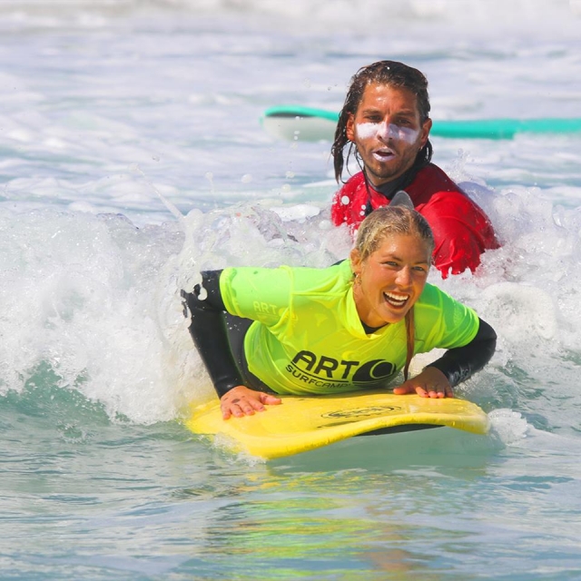 Camp surf en Galicia