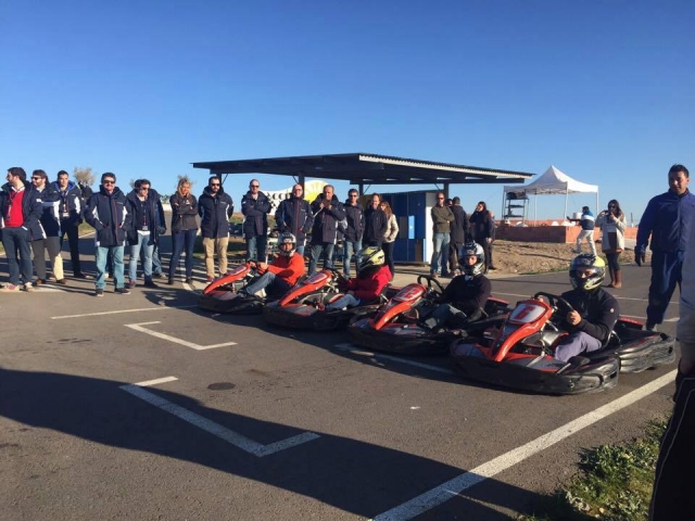  The race is about to start 