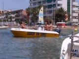 Alquiler de barco sin titulación en La Manga 2 h