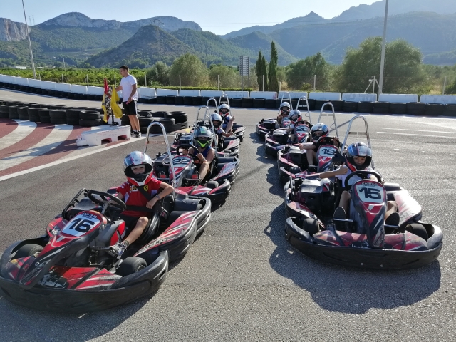  Polo Posição para iniciar o Kart Tanda 