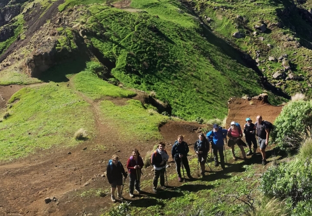 Ruta de senderismo en Lanzarote