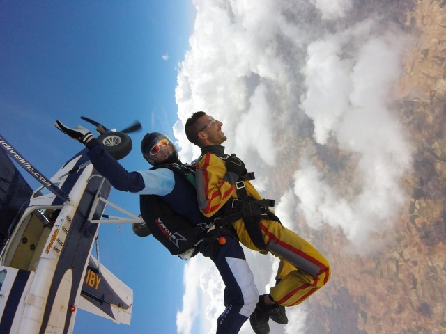  Jumping from the plane 