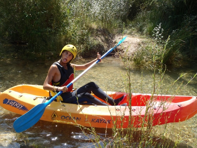 En el kayak