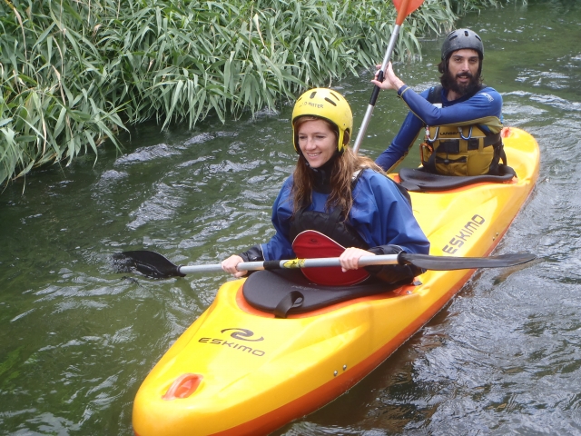 Cabriel II River Drop in Canoa, 4h