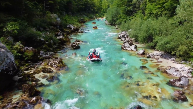  Descending the Esera river 