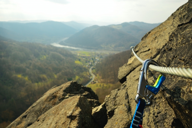  From the top of the Via Ferrata in the Sierra de Cazorla
