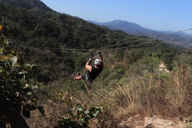  Zip line in the heart of the nature of the Sierra de Cazorla